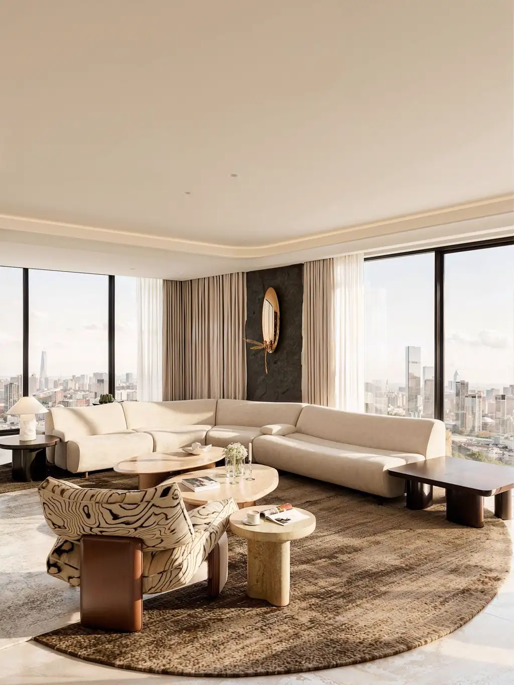 Light Luxury Interior Rendering 02, interior view 4