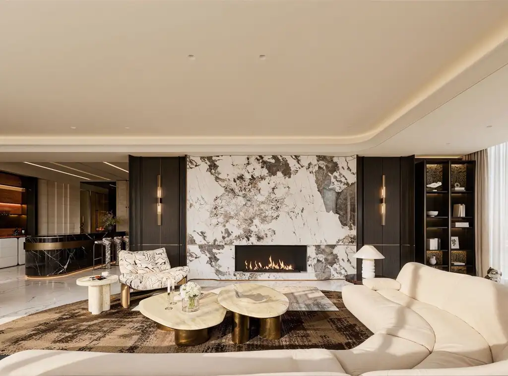 Light Luxury Interior Rendering 02, interior view 8