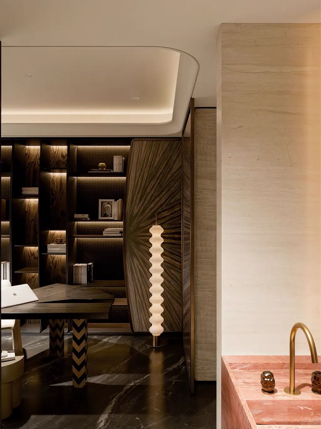 Light Luxury Interior Rendering 02, interior view 9
