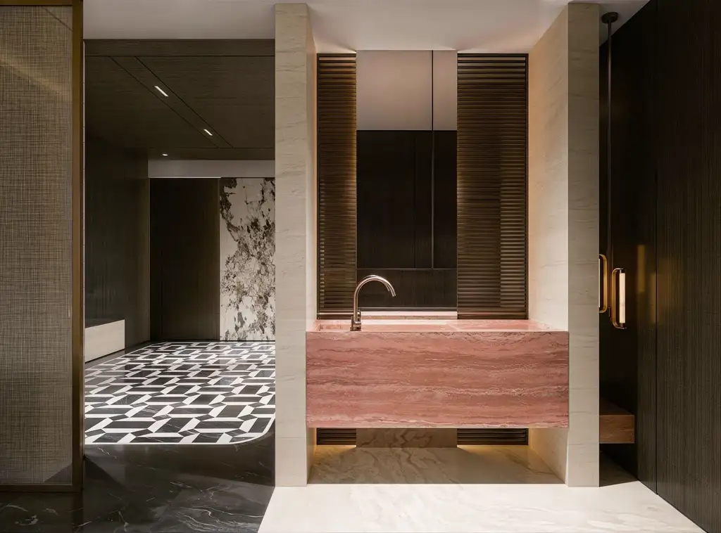 Light Luxury Interior Rendering 02, interior view 10