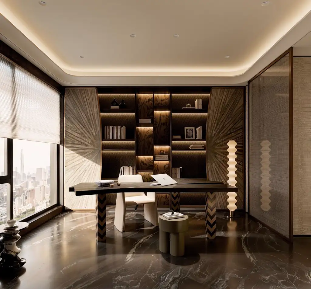 Light Luxury Interior Rendering 02, interior view 12