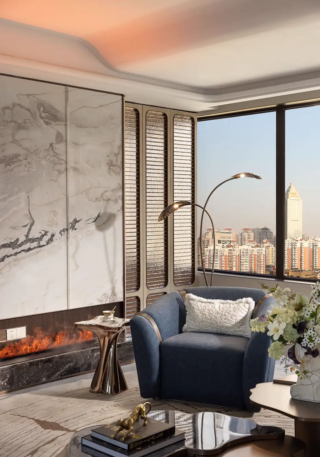 Light Luxury Interior Rendering 03, interior view 3