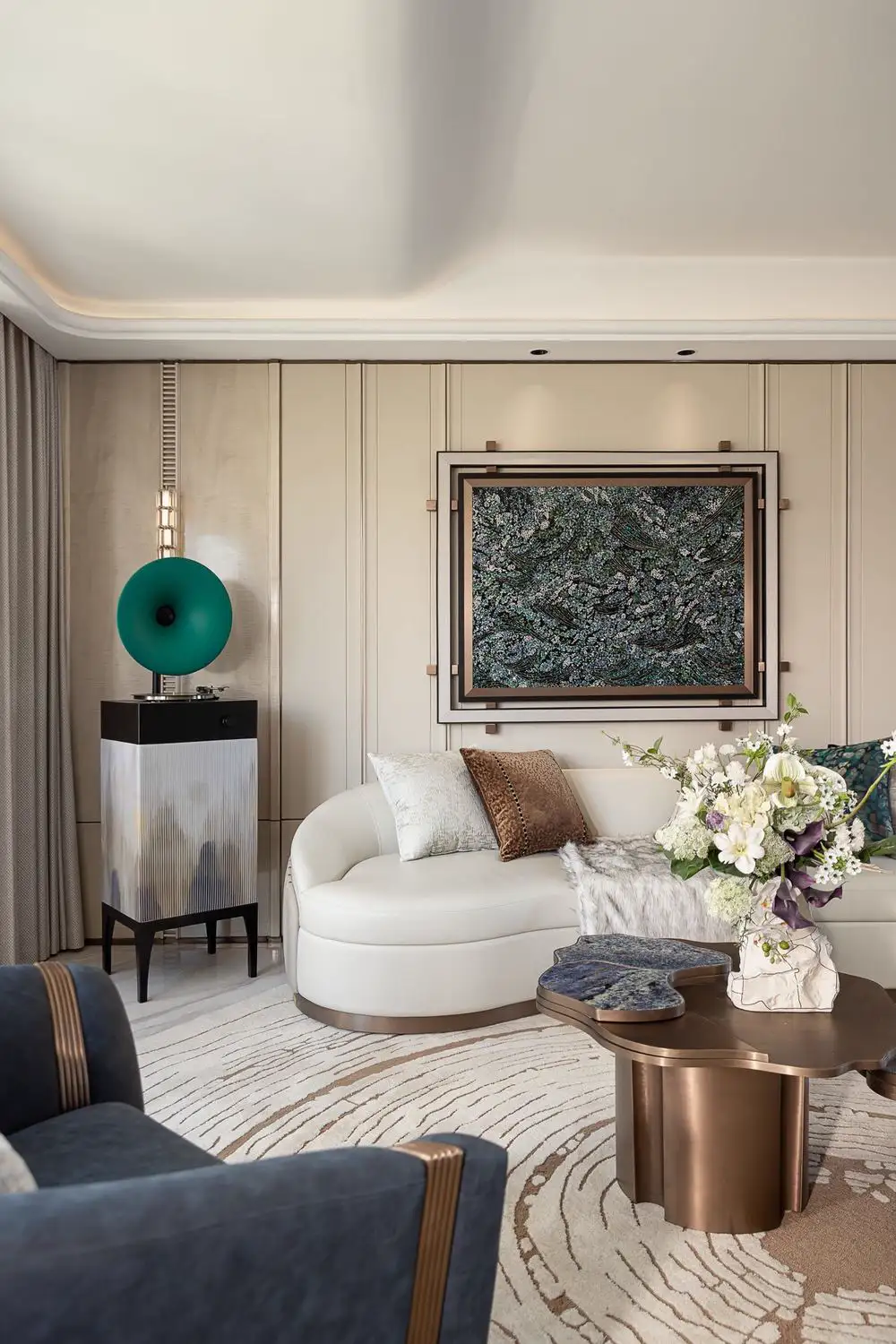 Light Luxury Interior Rendering 03, interior view 4