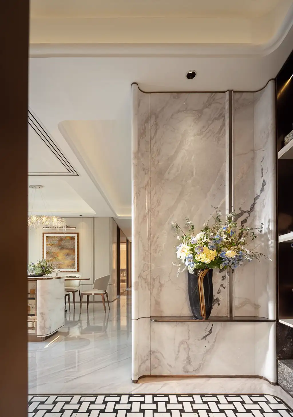 Light Luxury Interior Rendering 03, interior view 6