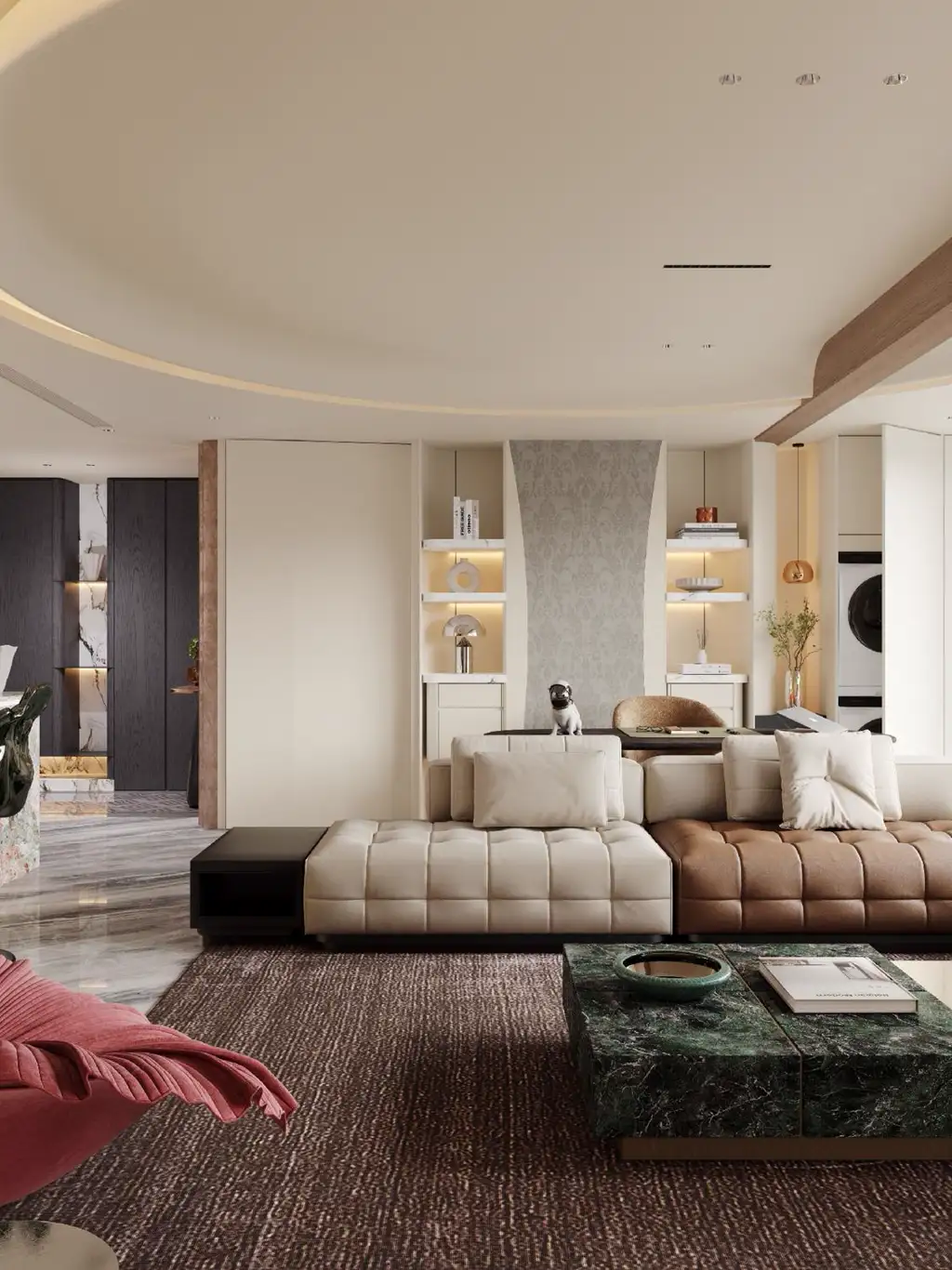 Light Luxury Interior Rendering 04, interior view 14