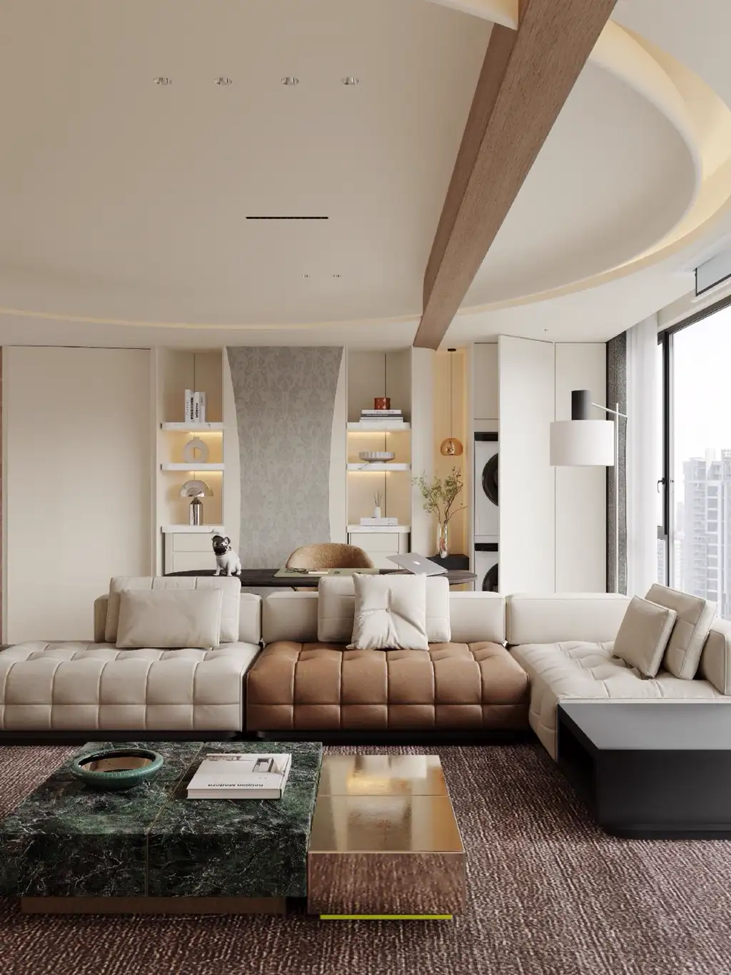 Light Luxury Interior Rendering 04, interior view 15