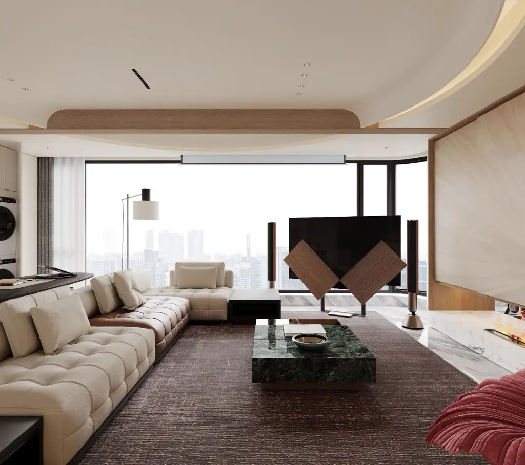Light Luxury Interior Rendering 04, interior view 17