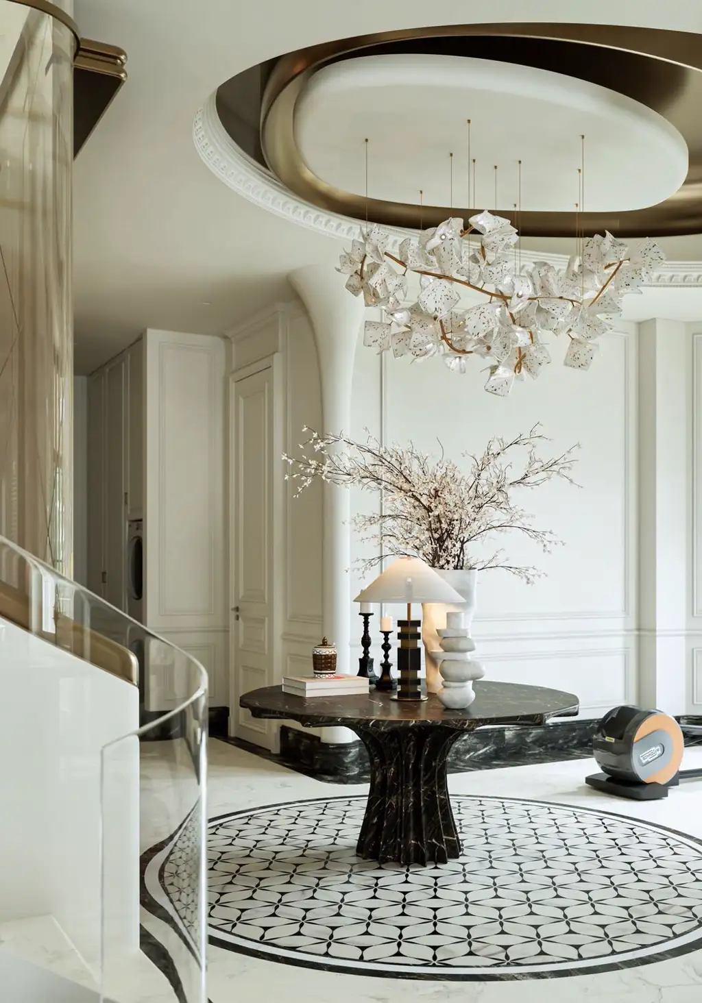Light Luxury Full-home Rendering 01, interior view 1