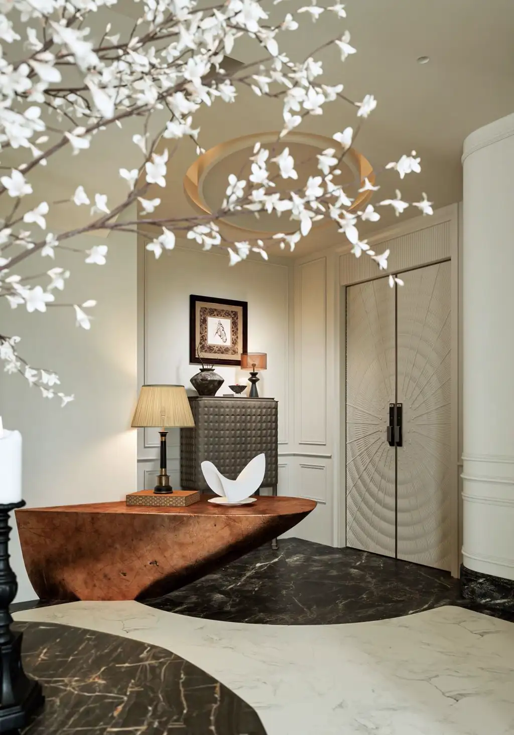 Light Luxury Full-home Rendering 01, interior view 3