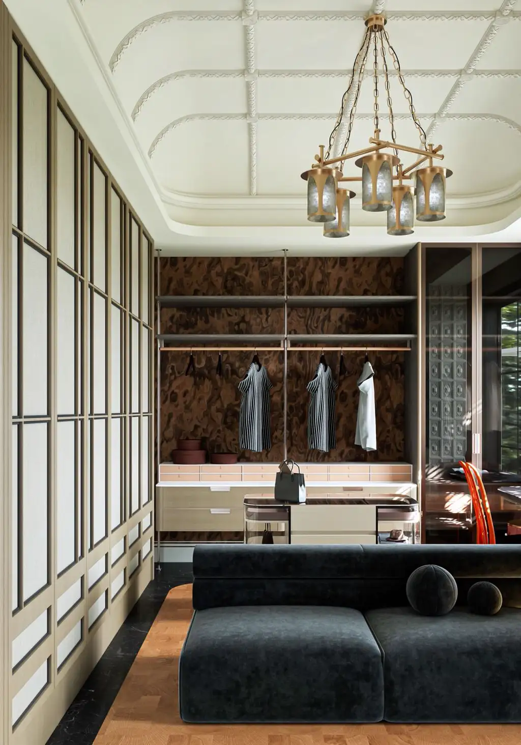 Light Luxury Full-home Rendering 01, interior view 6