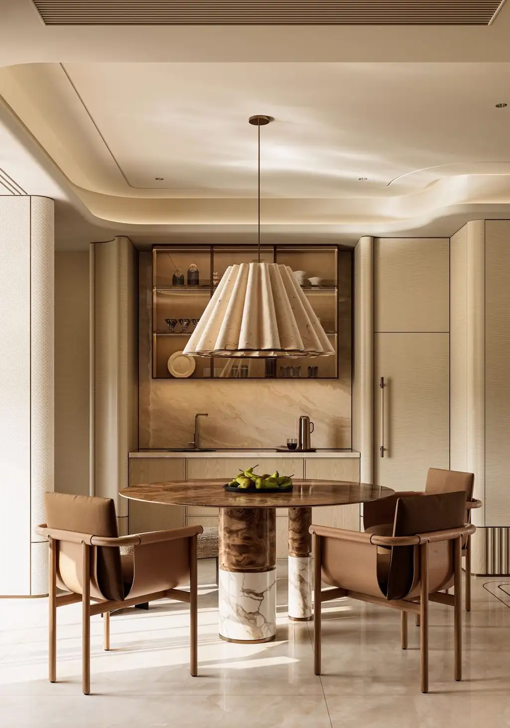 Warm Residential Rendering 04, interior view 2