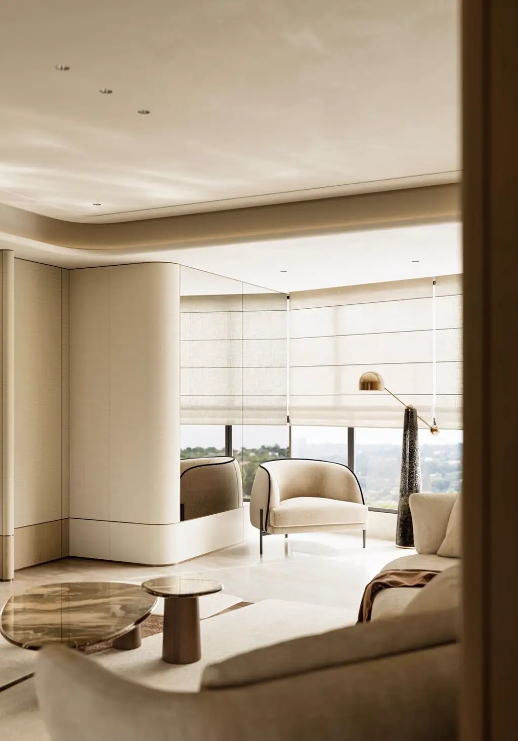 Warm Residential Rendering 04, interior view 5
