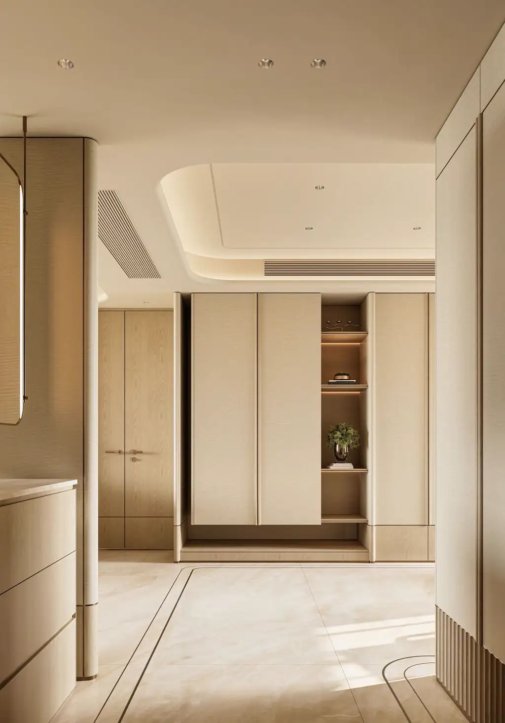 Warm Residential Rendering 04, interior view 7
