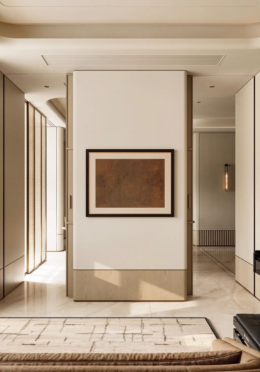 Warm Residential Rendering 04, interior view 8