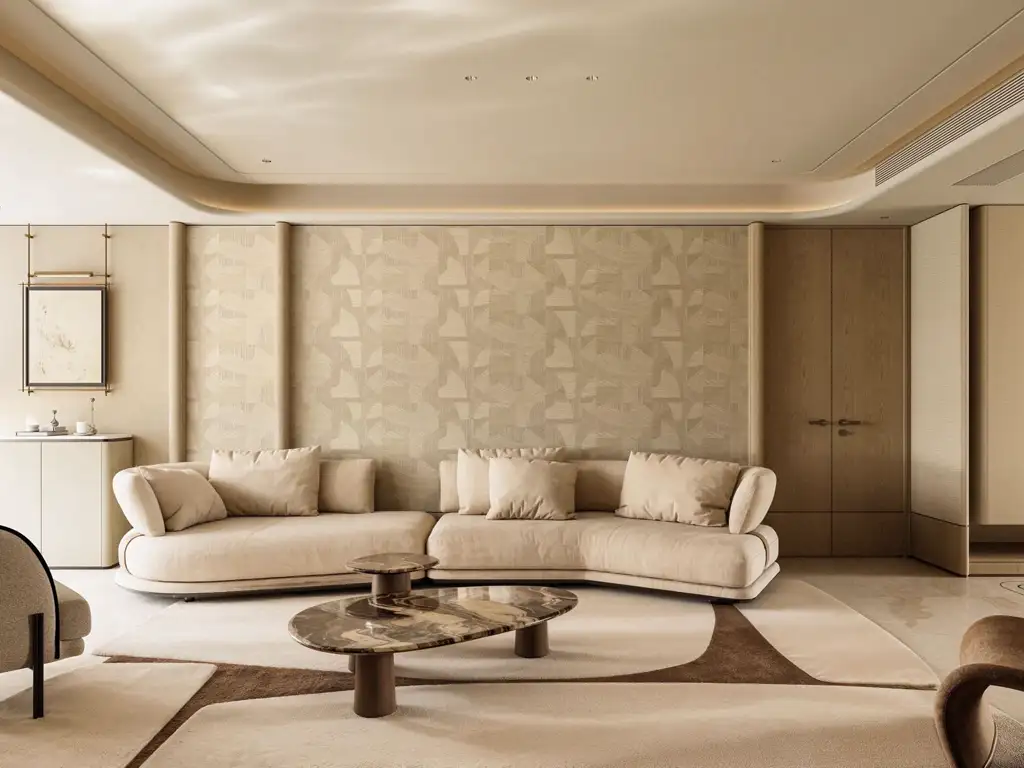 Warm Residential Rendering 04, interior view 11
