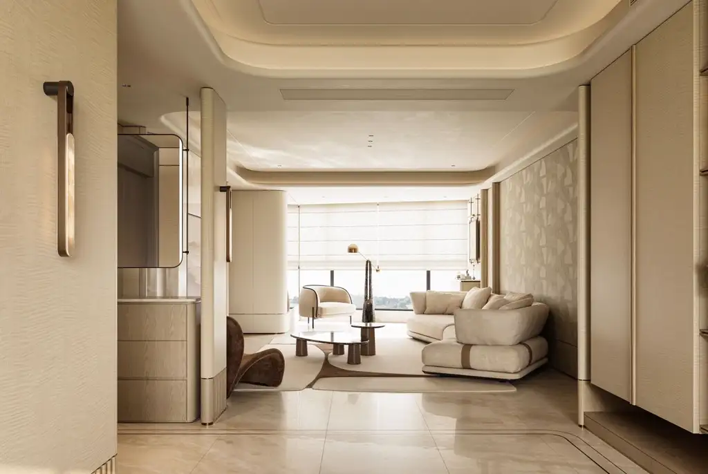 Warm Residential Rendering 04, interior view 12
