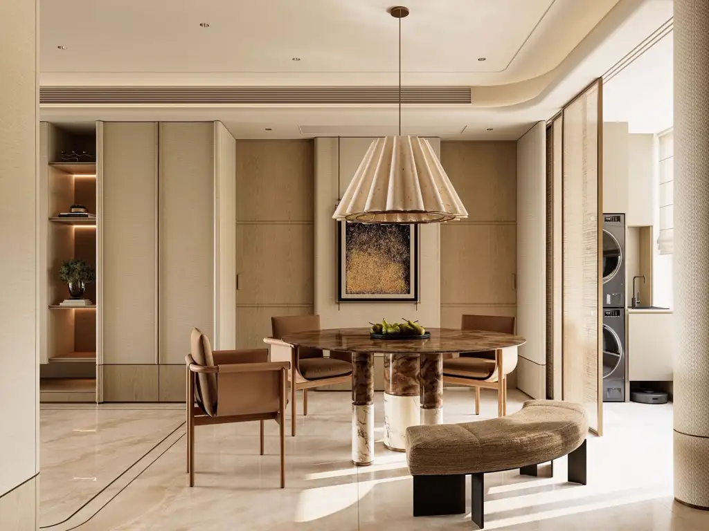 Warm Residential Rendering 04, interior view 14