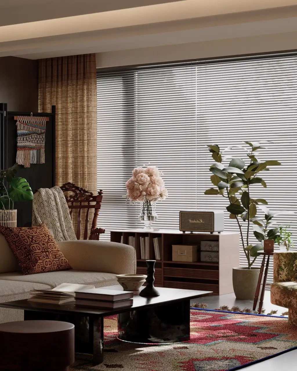 Warm Residential Rendering 08, interior view 2