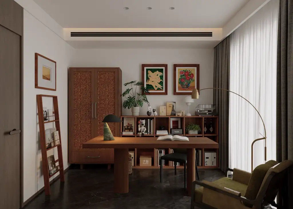 Warm Residential Rendering 08, interior view 9