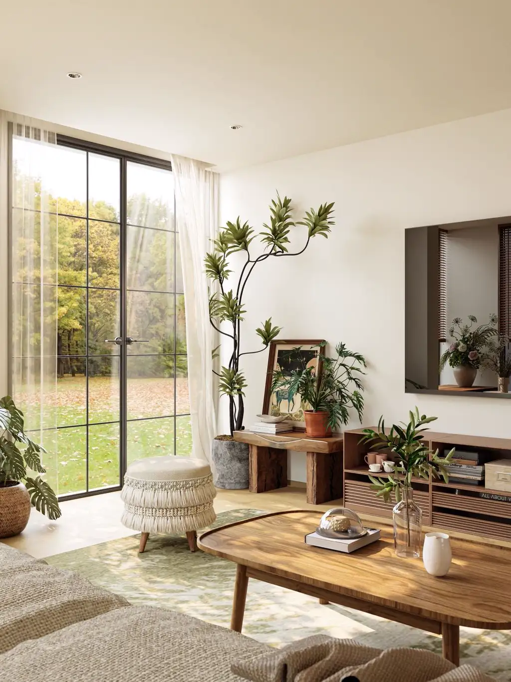 Warm Residential Rendering 09, interior view 2