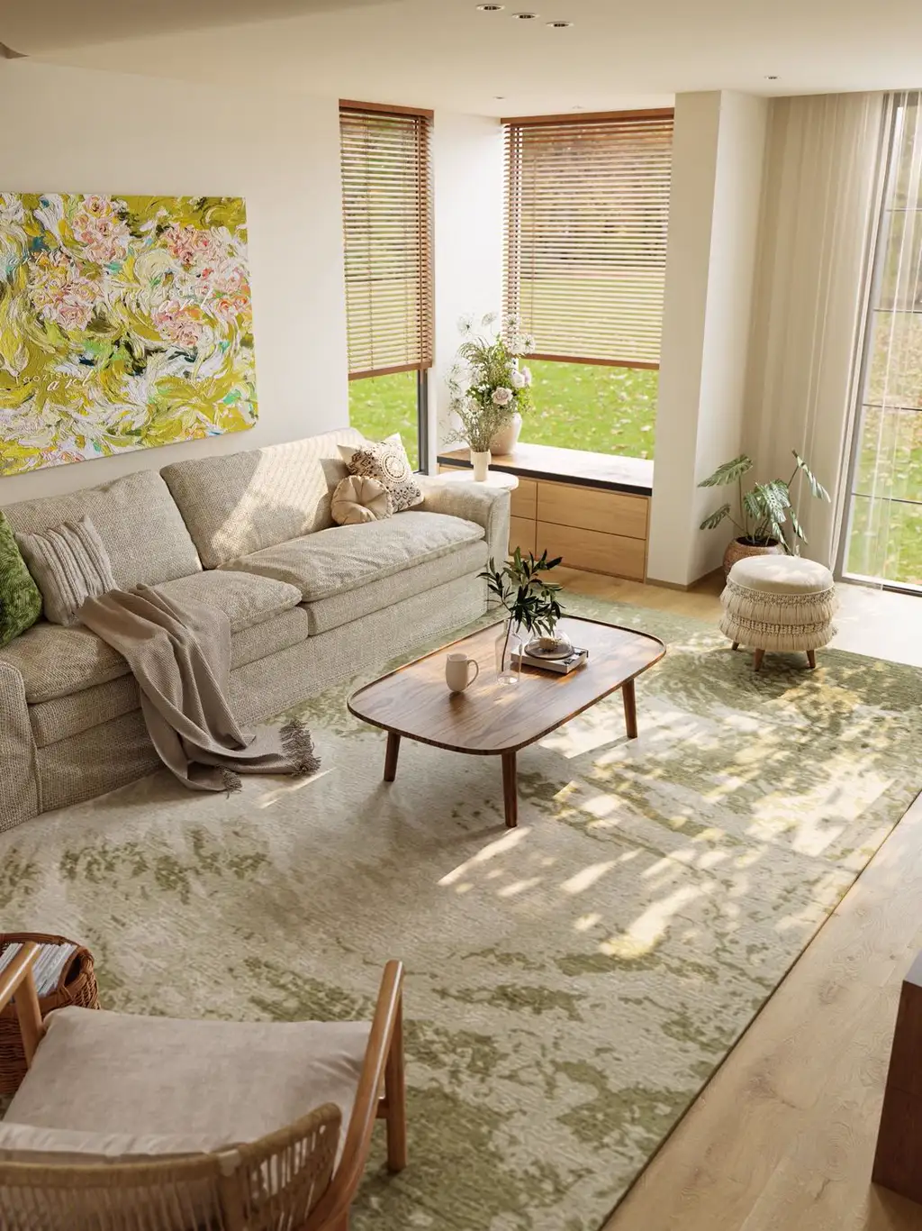 Warm Residential Rendering 09, interior view 7