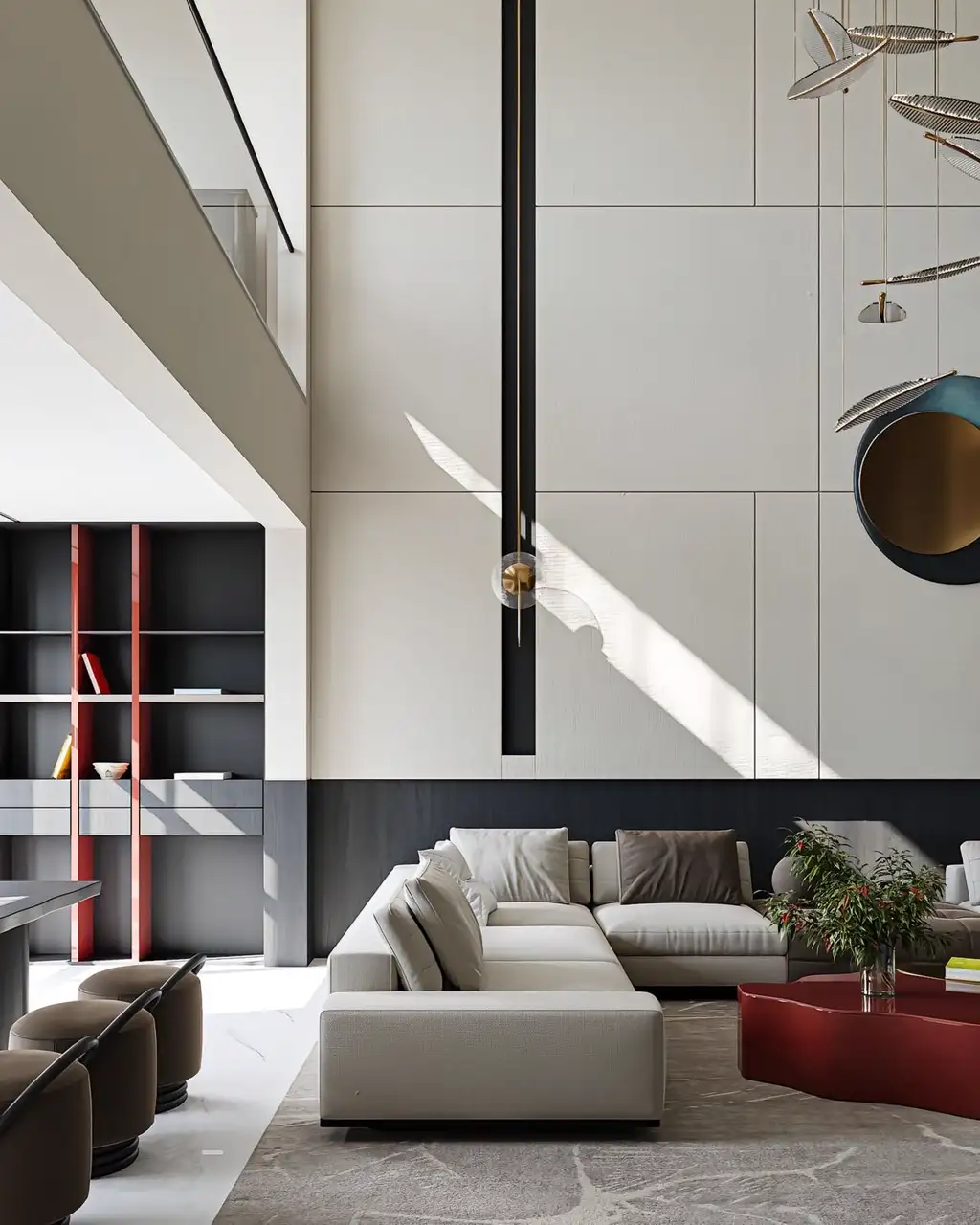 Modern Interior Rendering 03, interior view 2
