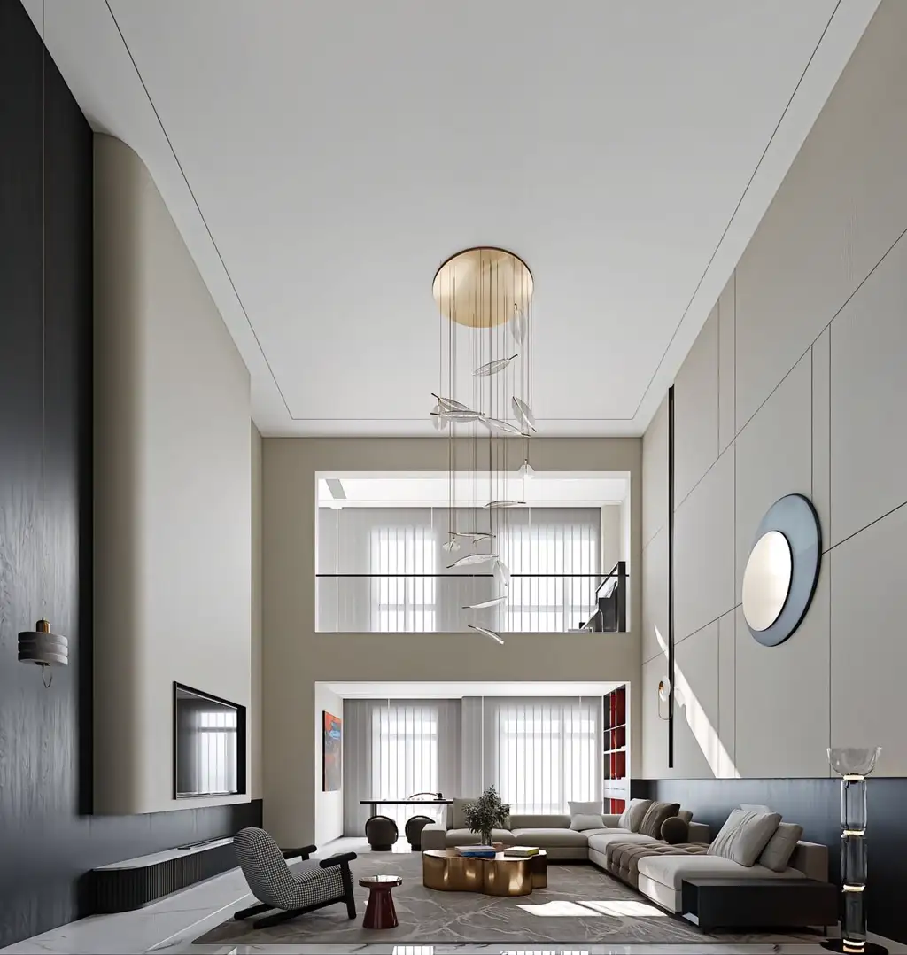 Modern Interior Rendering 03, interior view 6