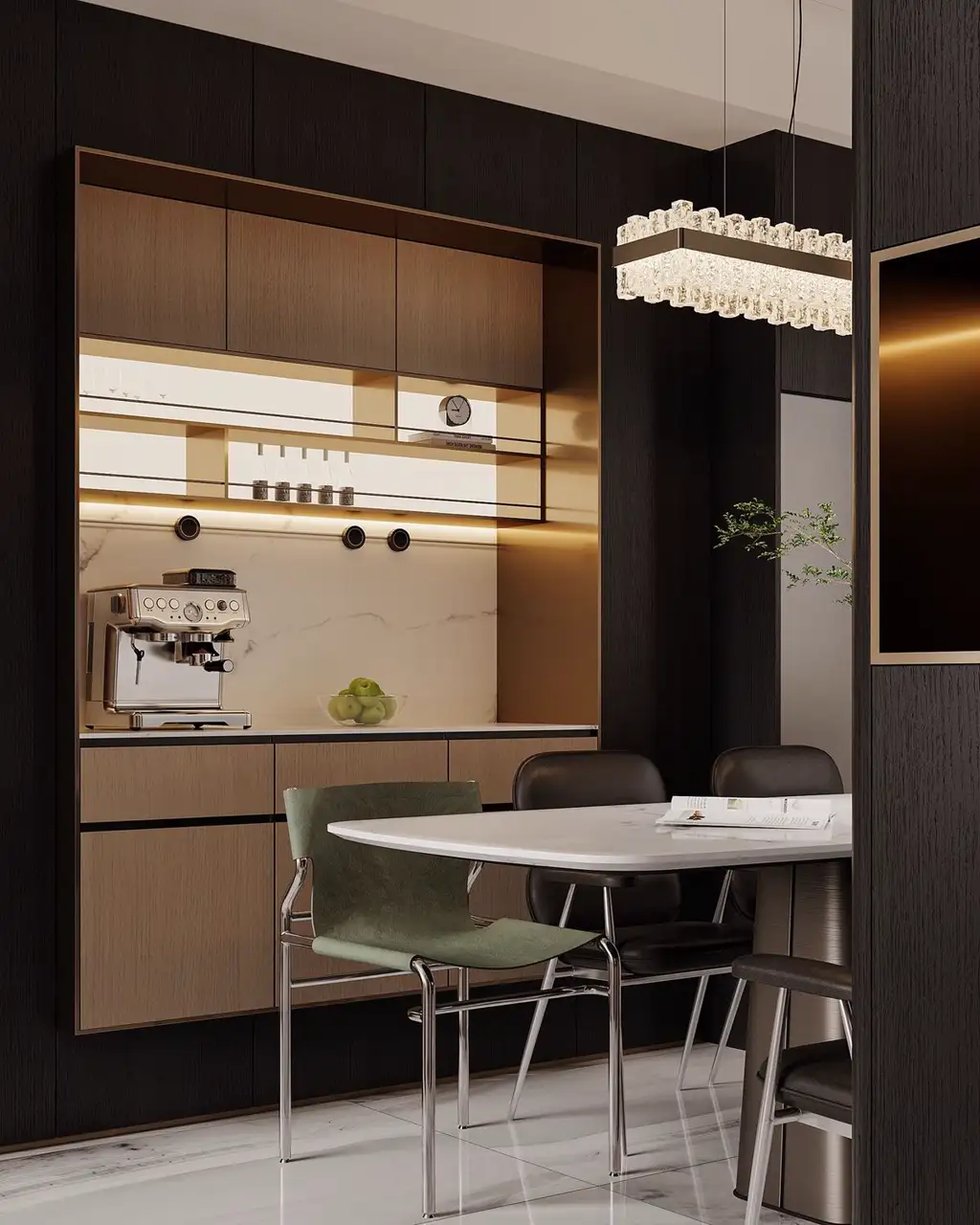 Double-height Villa Rendering 11, interior view 9
