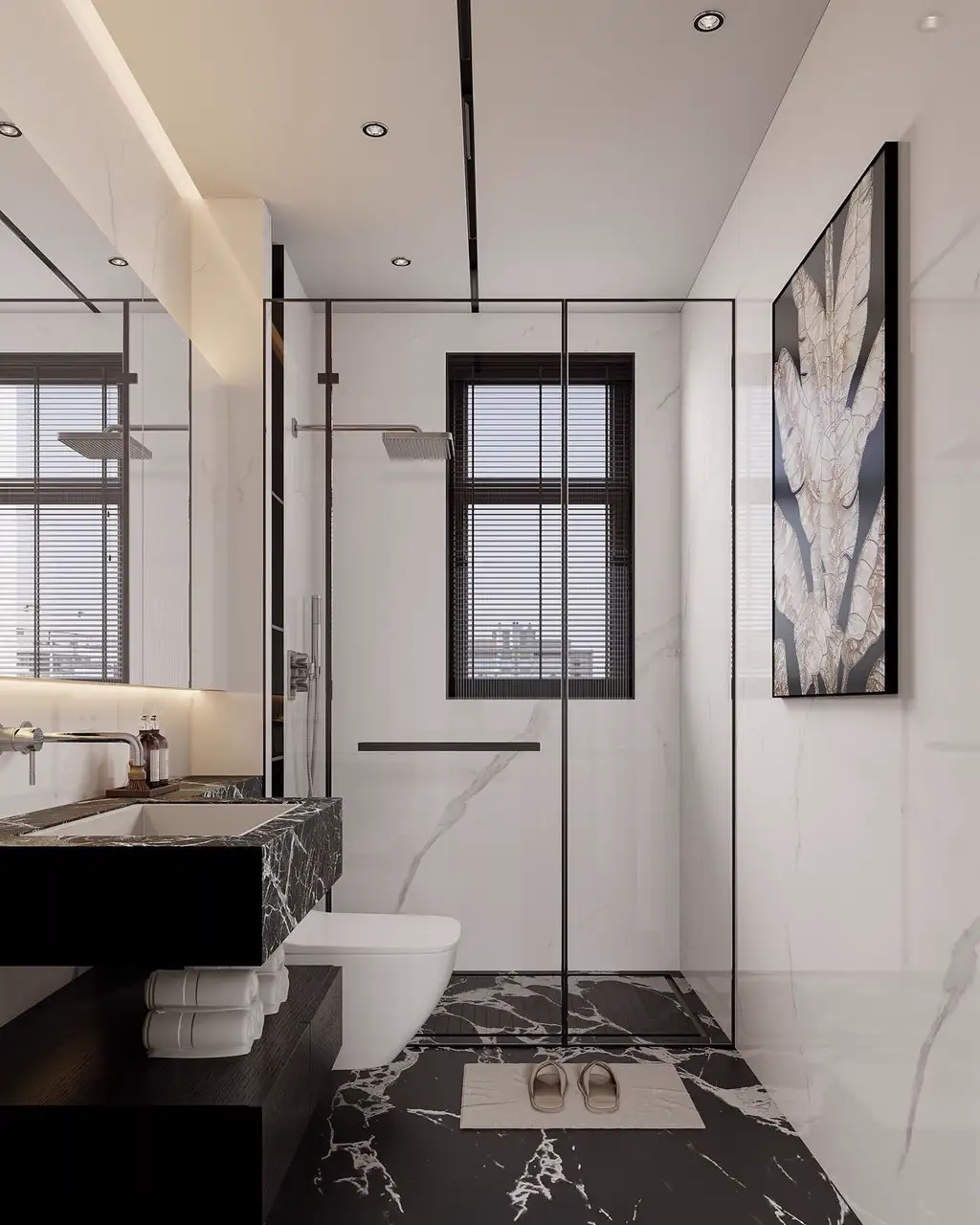 Double-height Villa Rendering 11, interior view 11
