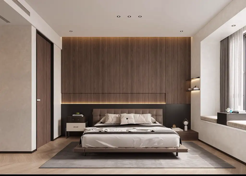 Double-height Villa Rendering 11, interior view 12