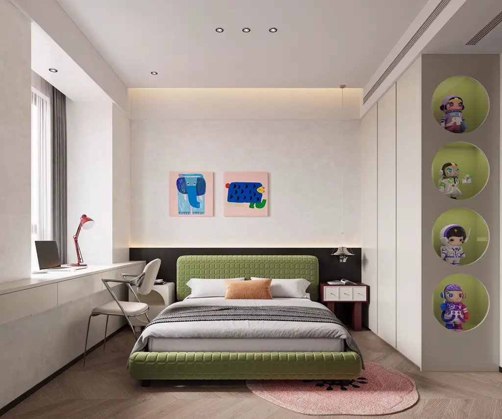 Double-height Villa Rendering 11, interior view 14
