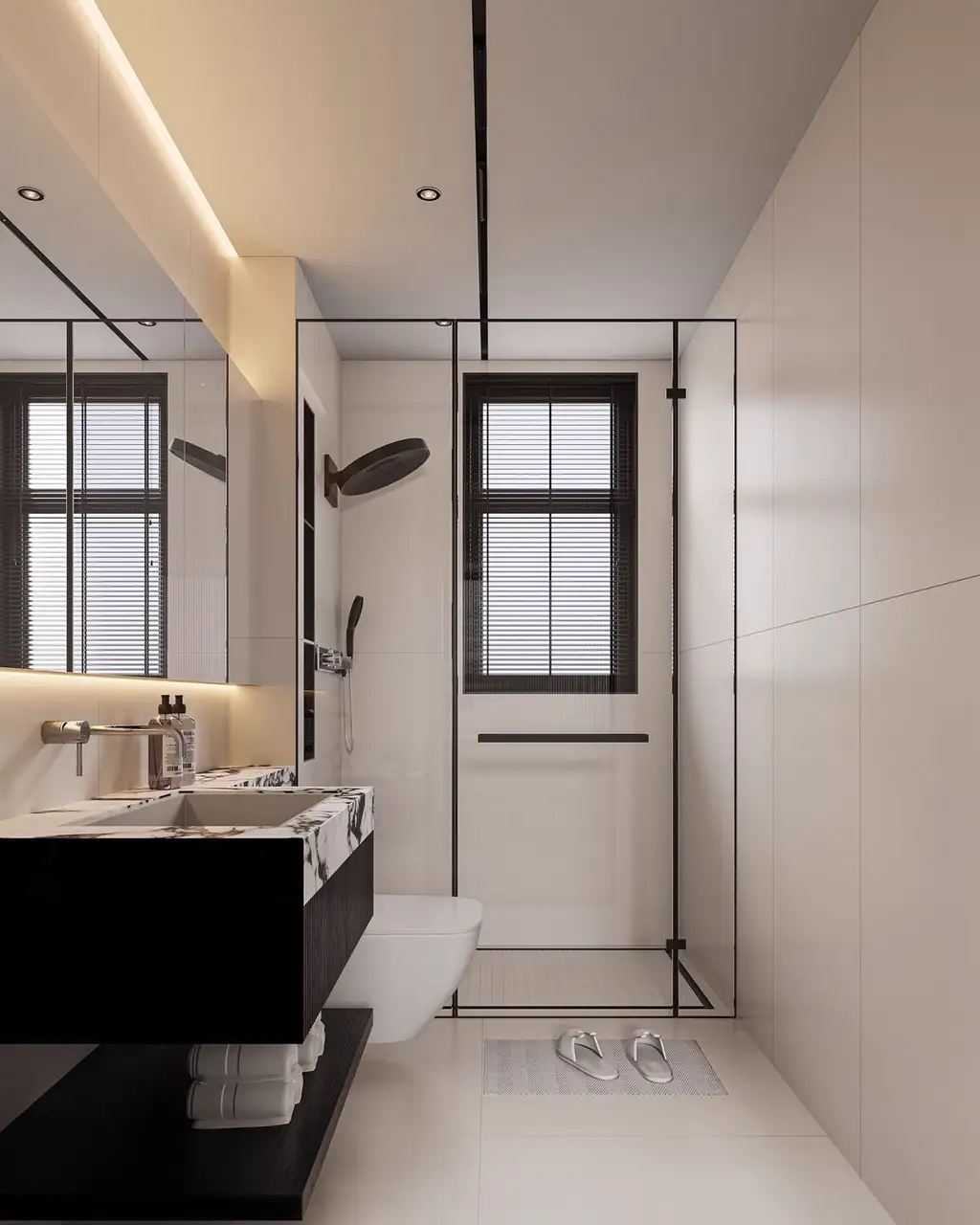 Double-height Villa Rendering 11, interior view 15