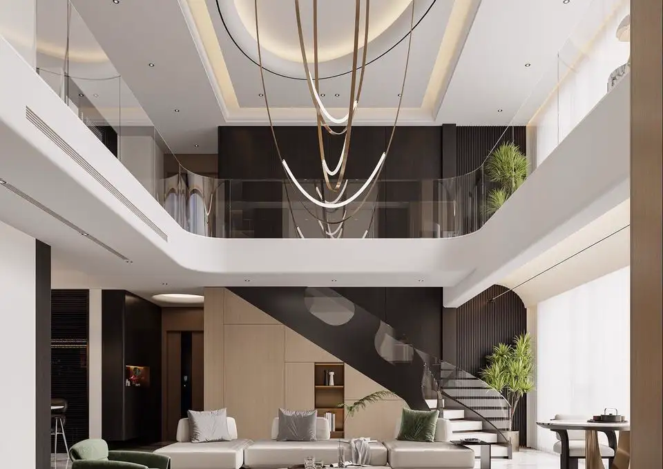 Double-height Villa Rendering 11 cover rendering