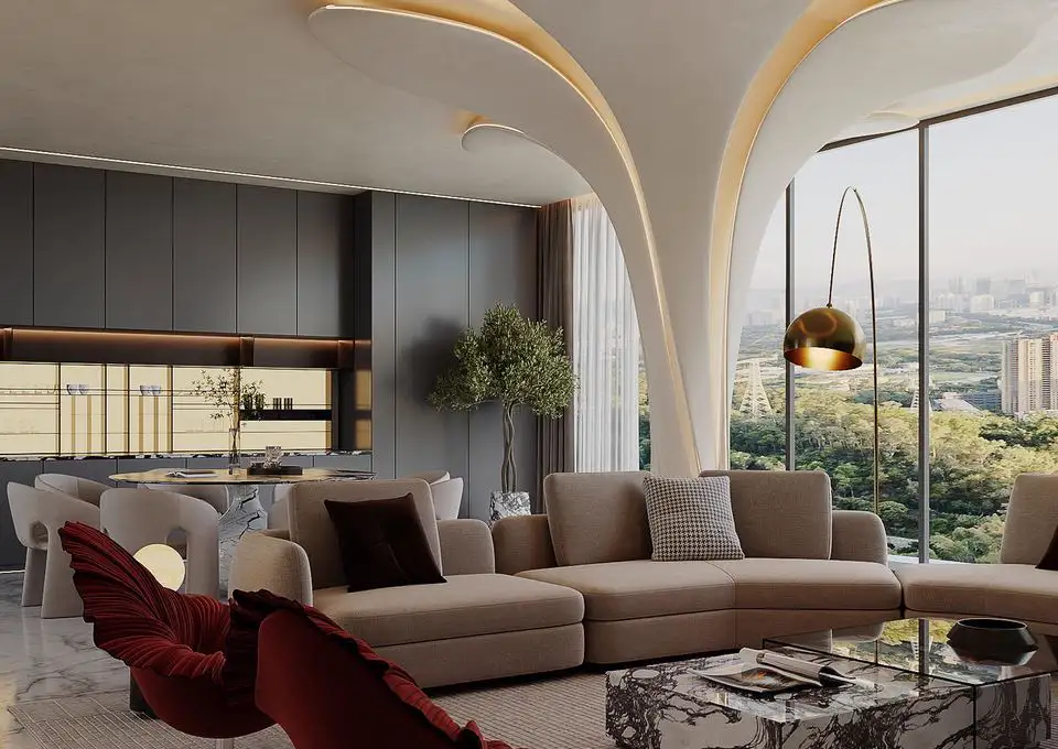 Light Luxury Interior Rendering 05 cover rendering