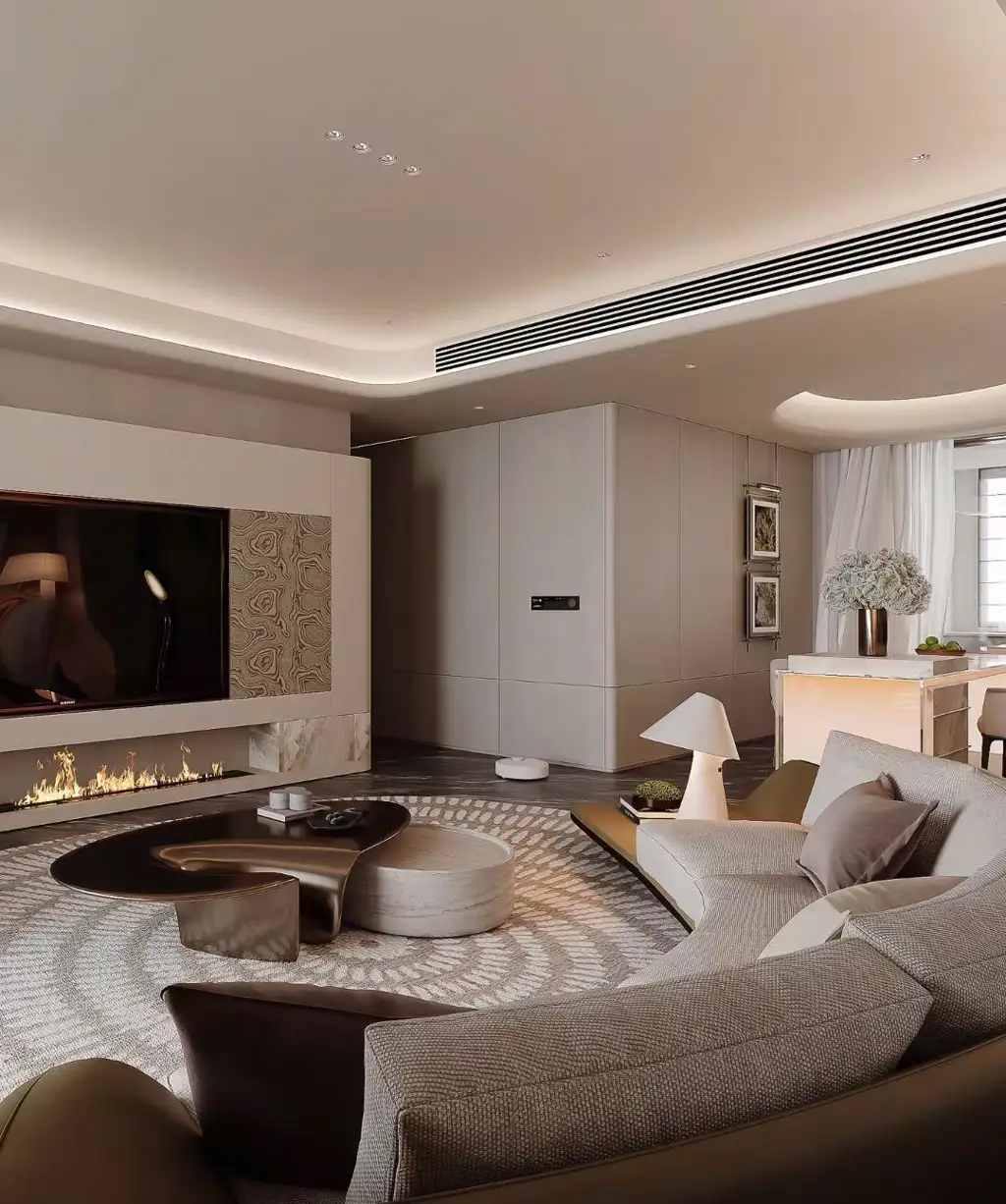 Light Luxury Interior Rendering 08, interior view 4