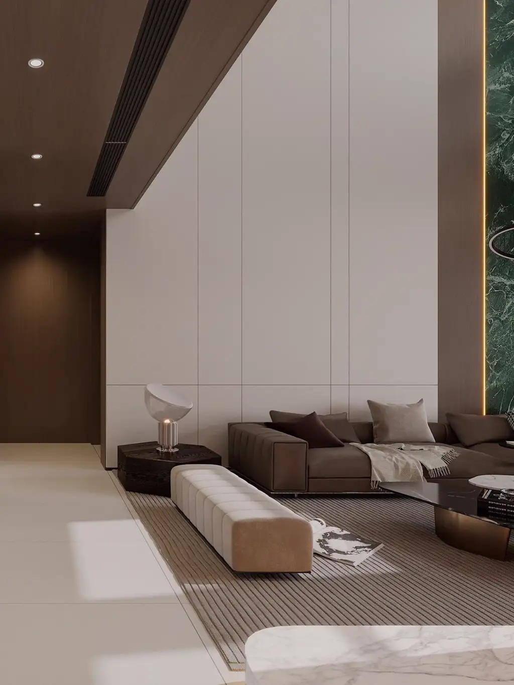 Light Luxury Full-home Rendering 02, interior view 3