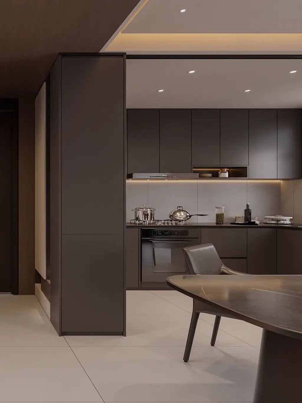 Light Luxury Full-home Rendering 02, interior view 5