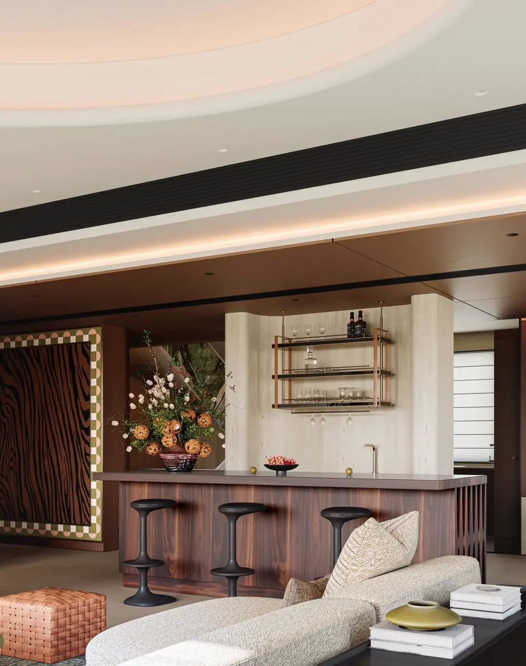 Light Luxury Interior Rendering 11, interior view 1