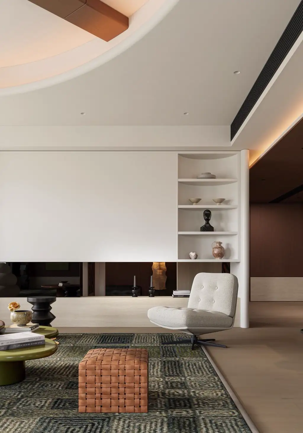 Light Luxury Interior Rendering 11, interior view 3