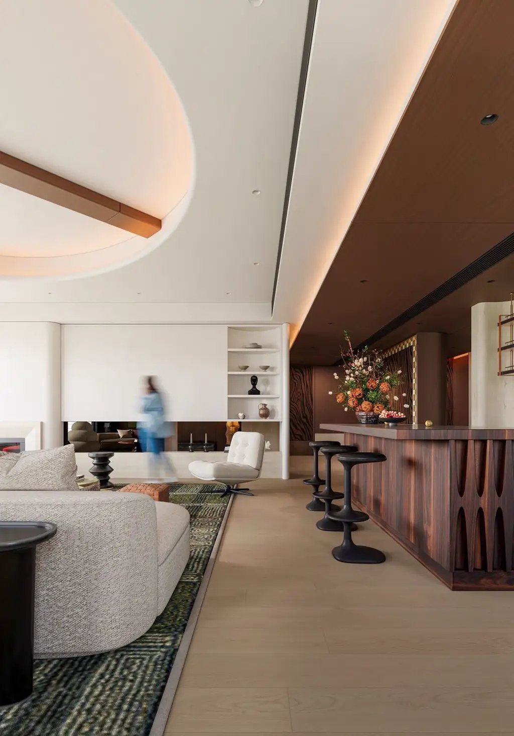 Light Luxury Interior Rendering 11, interior view 5