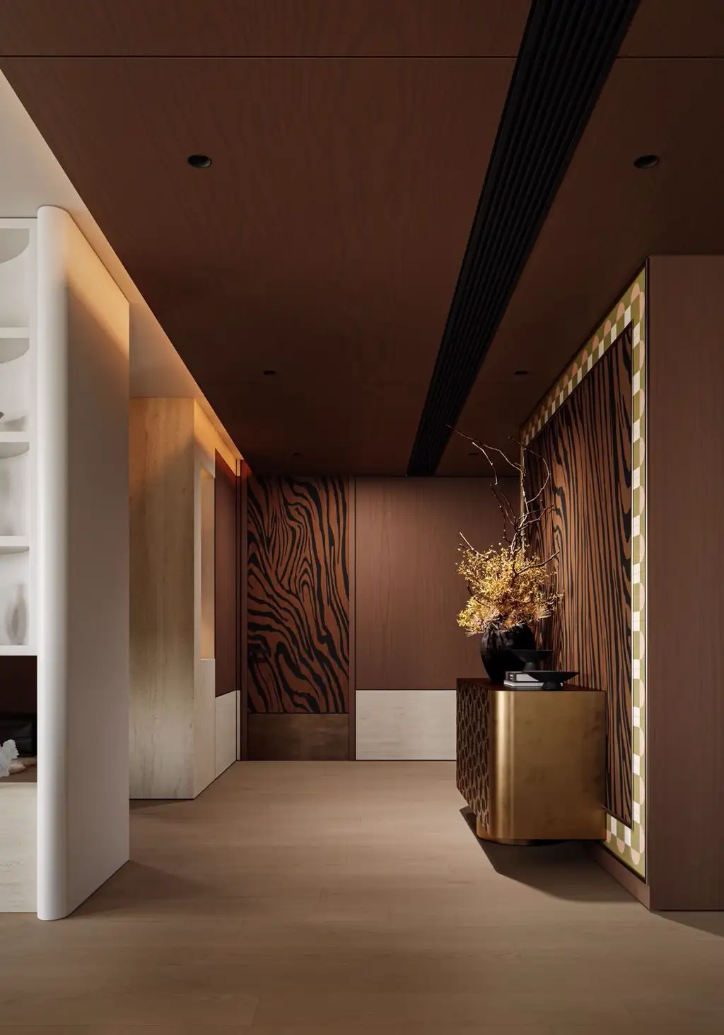 Light Luxury Interior Rendering 11, interior view 6