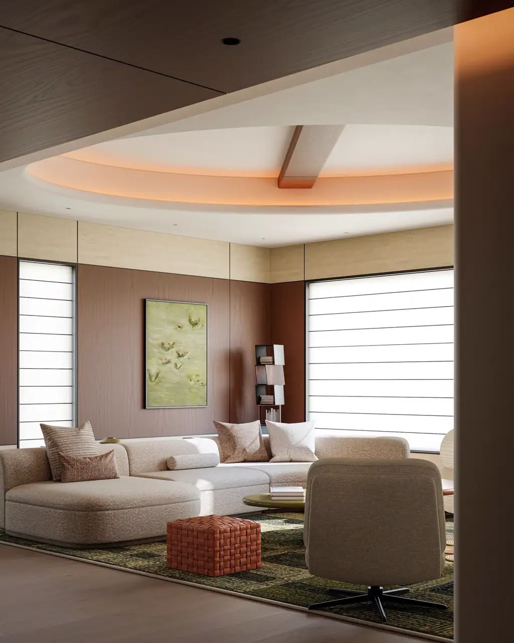Light Luxury Interior Rendering 11, interior view 10