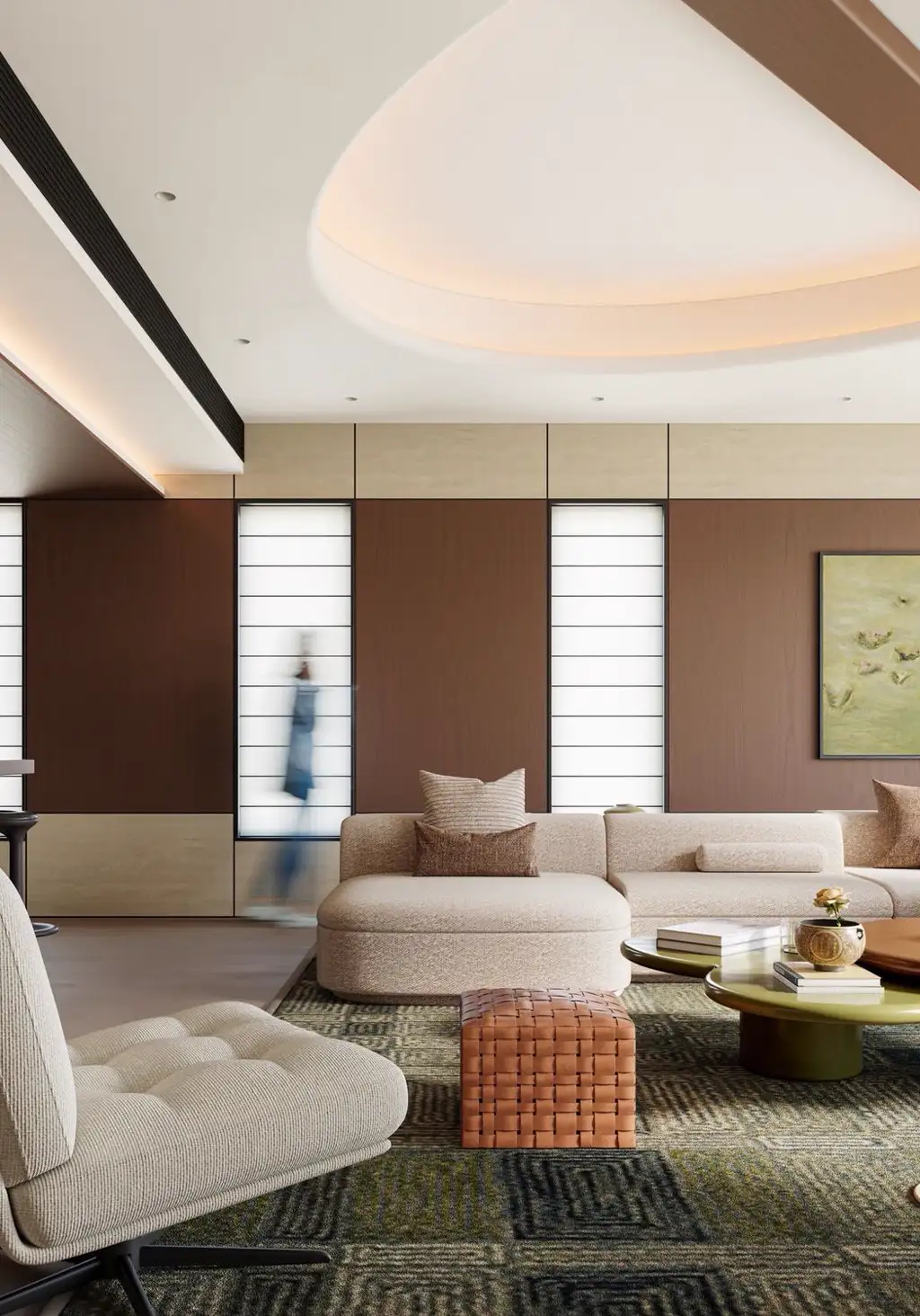 Light Luxury Interior Rendering 11, interior view 13