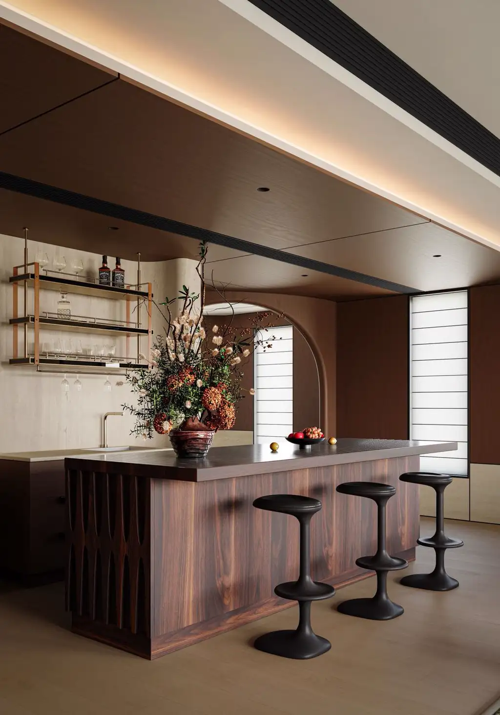 Light Luxury Interior Rendering 11, interior view 16