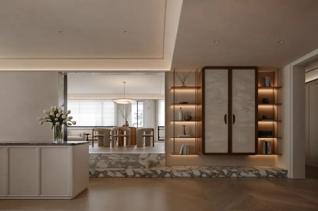 Light Luxury Interior Rendering 14, interior view 11