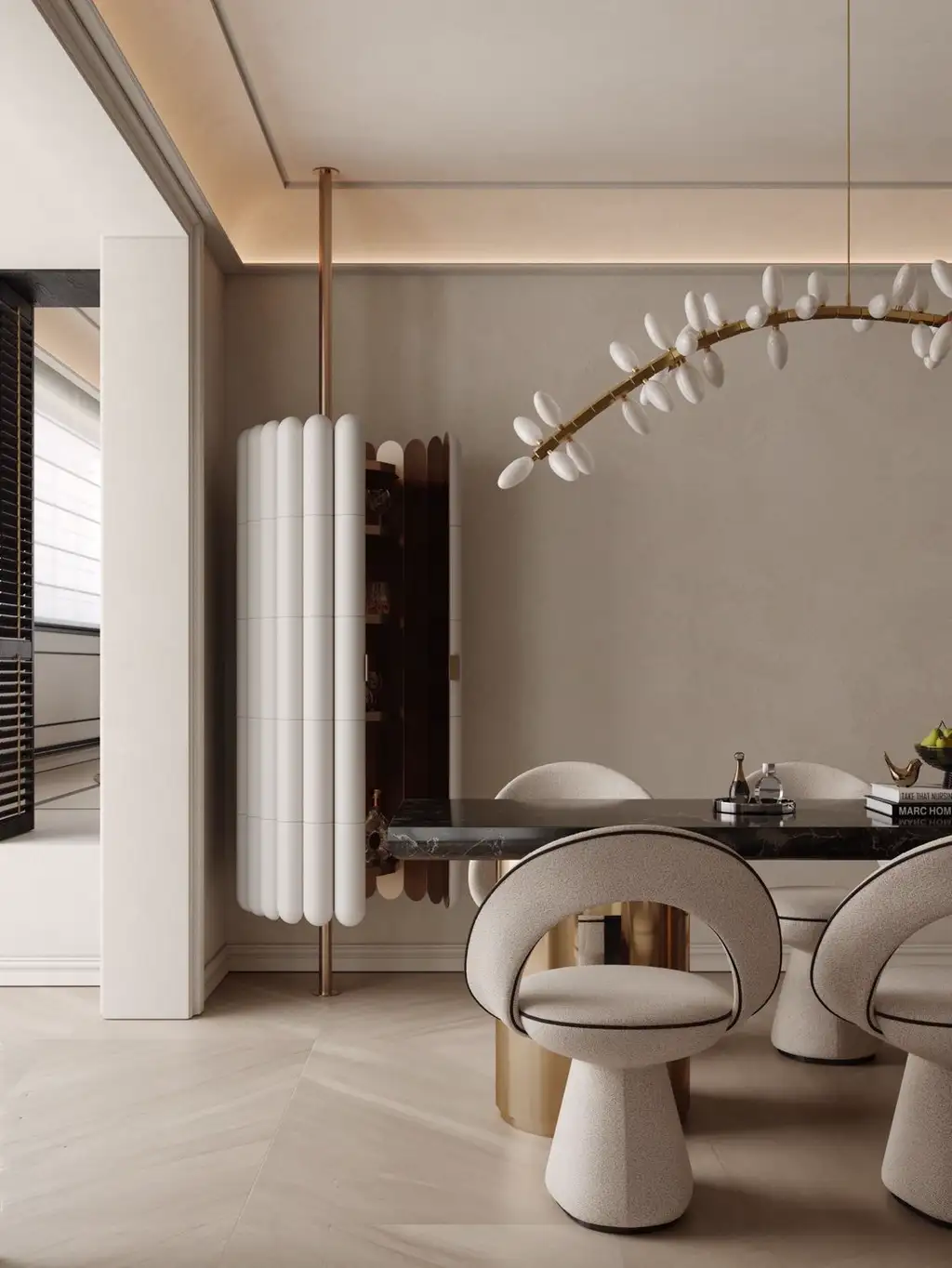 Light Luxury Interior Rendering 14, interior view 14