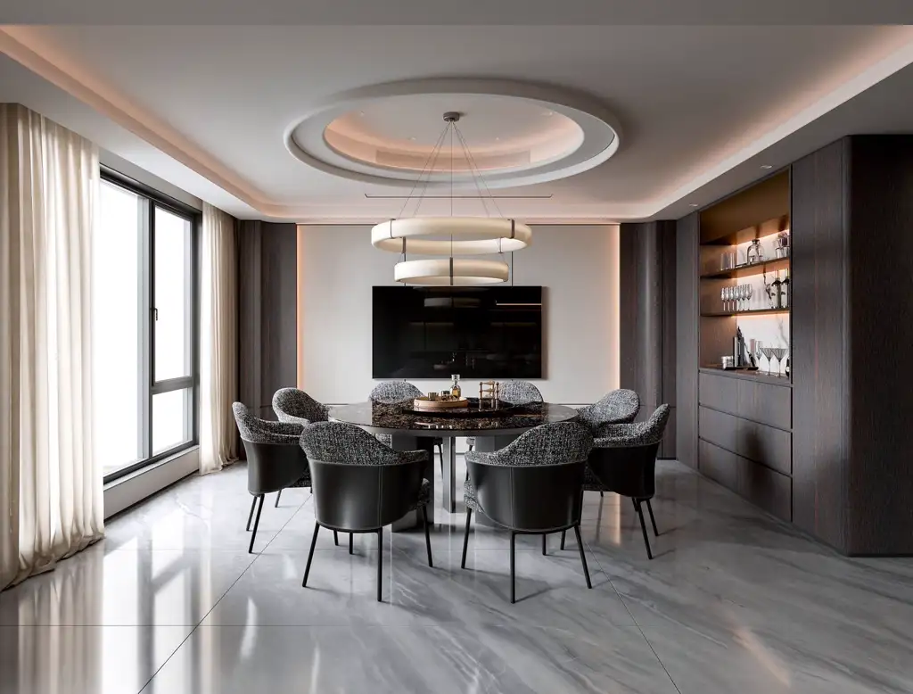 Light Luxury Full-home Rendering 04, interior view 3