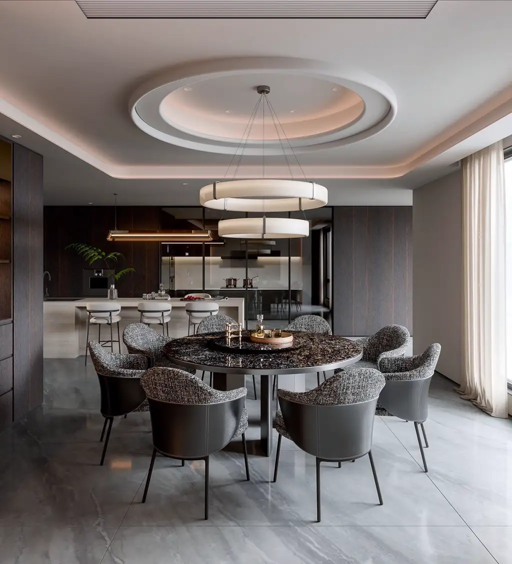Light Luxury Full-home Rendering 04, interior view 4