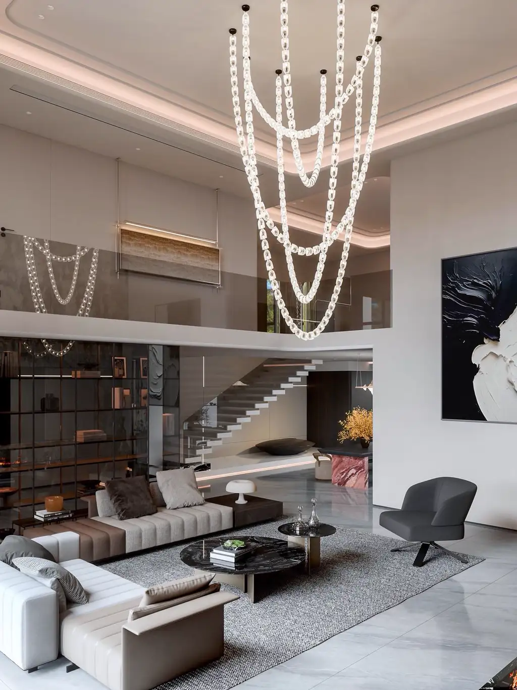 Light Luxury Full-home Rendering 04, interior view 7