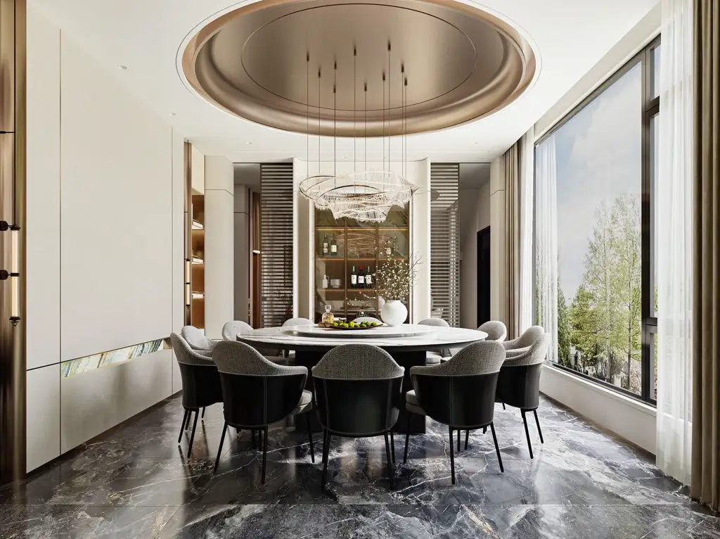 Light Luxury Full-home Rendering 05, interior view 6